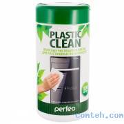 Салфетки чистящие для пластиковых поверхностей Perfeo PLASTIC CLEAN (PF-T/PC-100)