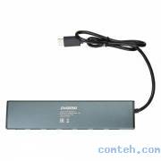 Концентратор USB внешний Digma HUB-7U3.0-UC-G***