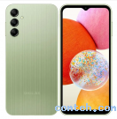 Смартфон Samsung Galaxy A14 4/64Gb Green (SM-A145FLGU); 6,6"; PLS; Exynos 850 Octa  2 ГГц; 4 ГБ; 64 ГБ; 50M+5+2/13M; Dual Sim; BT; Wi-Fi 2.4-5 ГГц; GPS; Android 12.0; пластик; 5000 мА*ч; зеленый