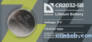 Батарейка CR2032 Defender CR2032-5B (56201***); литиевая; (упаковка 5 шт.) цену за штуку; блистер